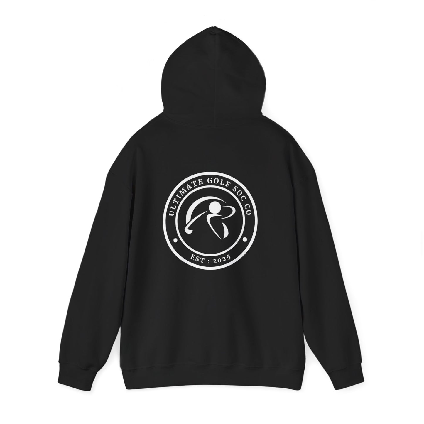 PREMIUM HEAVY UGS CO CREST HOODIE BLACK