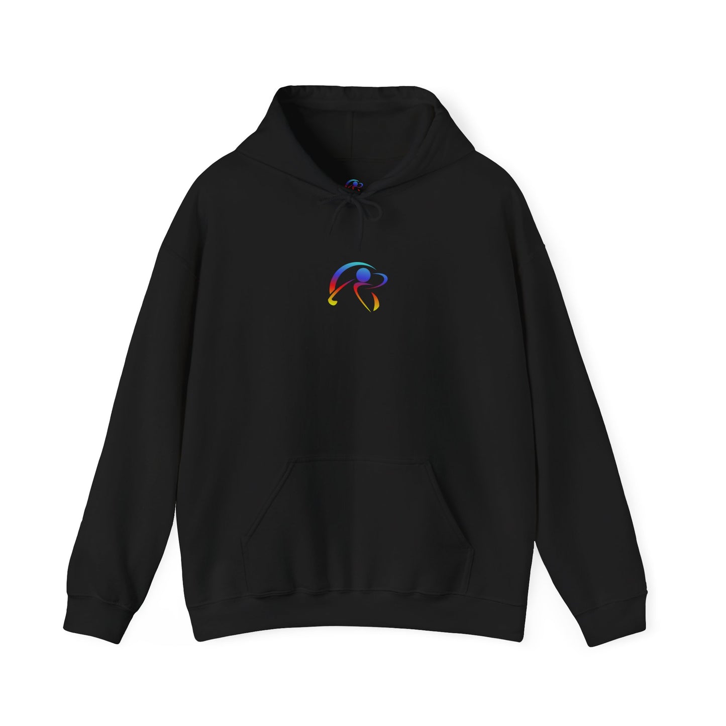 PREMIUM HEAVY UGS CO CREST HOODIE BLACK/COLOUR