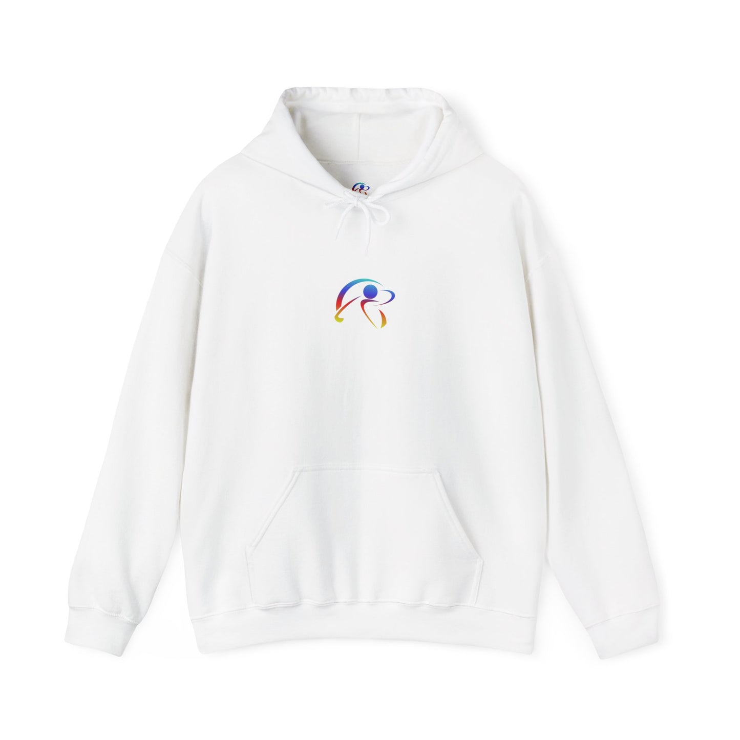 PREMIUM HEAVY UGS CO CREST HOODIE WHITE/COLOUR