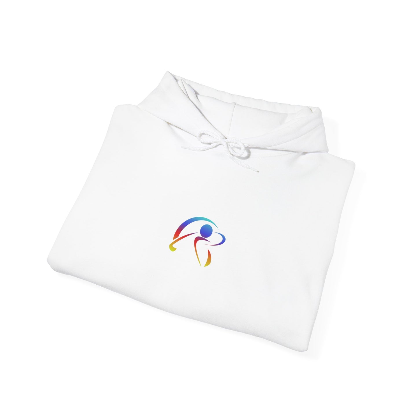 PREMIUM HEAVY UGS CO CREST HOODIE WHITE/COLOUR