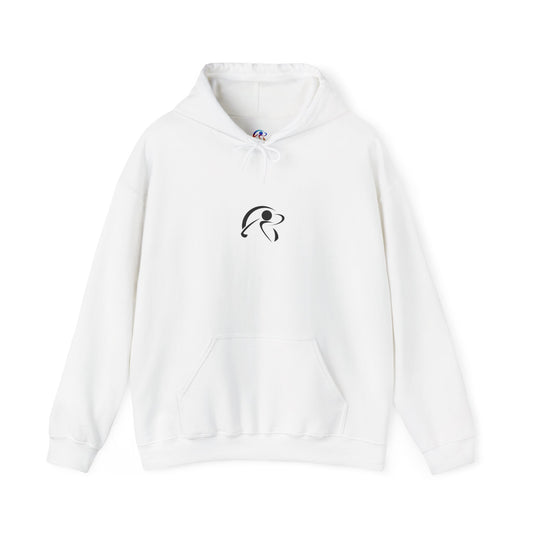 PREMIUM HEAVY UGS CO CREST HOODIE WHITE
