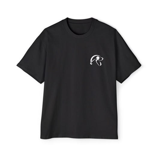 PREMIUM HEAVY OVERSIZED UGS CO CREST TEE BLACK