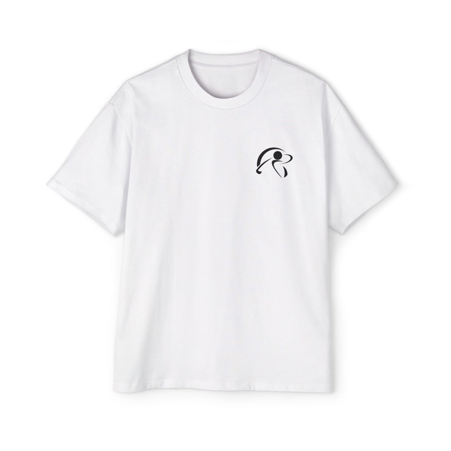 PREMIUM HEAVY OVERSIZED UGS CO CREST TEE WHITE