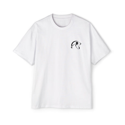 PREMIUM HEAVY OVERSIZED UGS CO CREST TEE WHITE